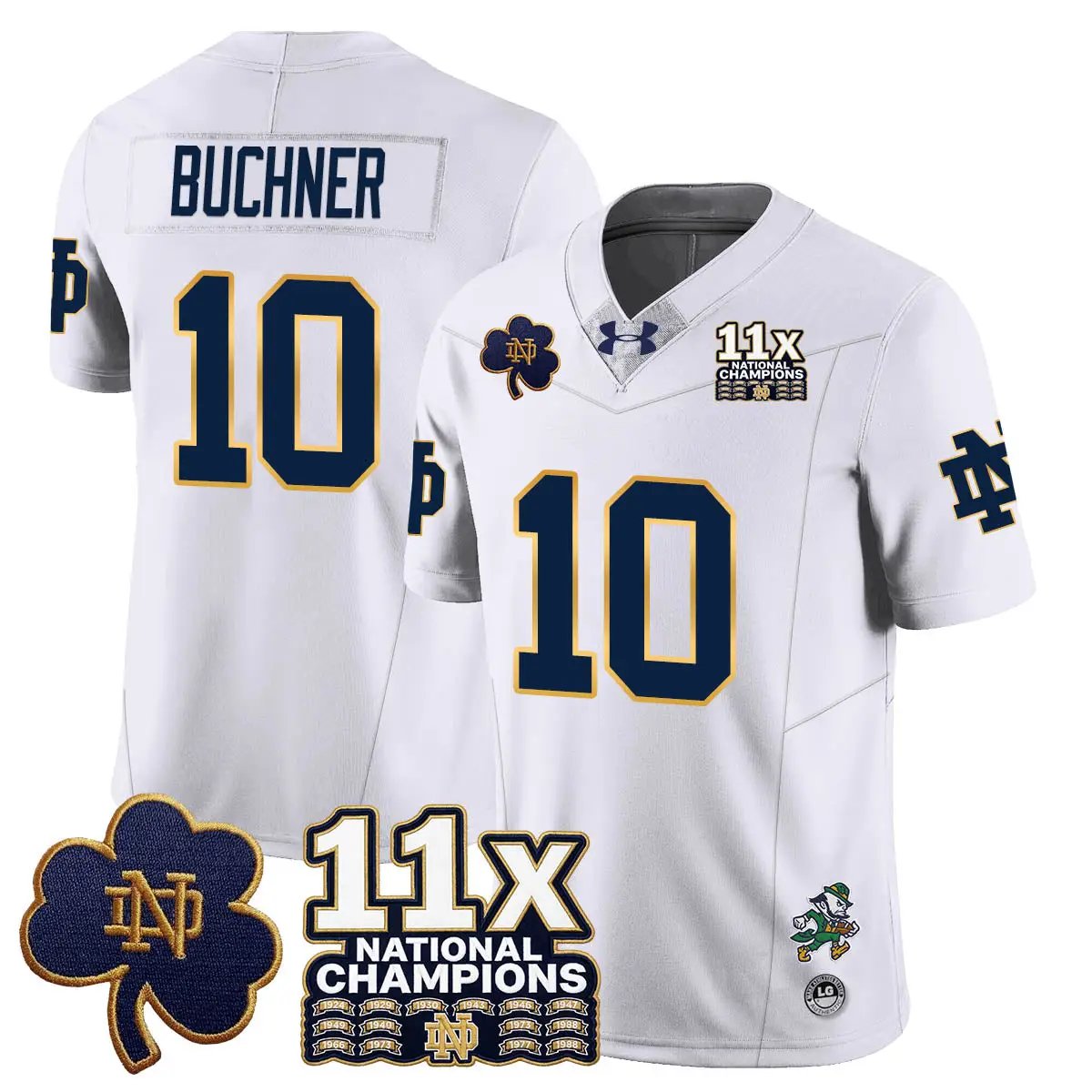 ND 11x-Time National Champions Vapor Limited Jersey by Notre Dame Fighting Irish