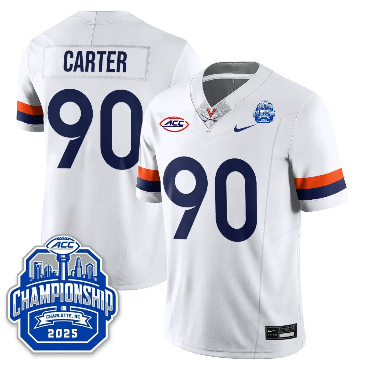 Virginia Football ACC Championship Vapor Limited Jersey by virginia cavaliers