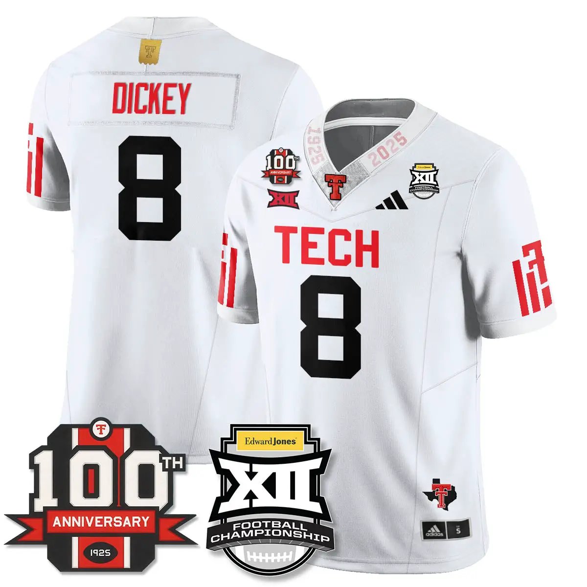TTU Vapor Limited Jersey - Edward Jones Champions by Texas Tech Red Raiders