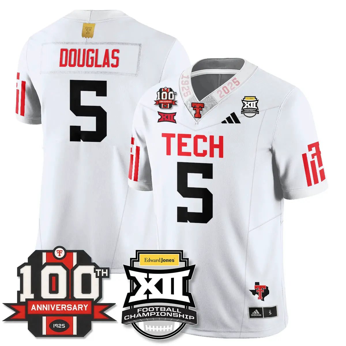 TTU Vapor Limited Jersey - Edward Jones Champions by Texas Tech Red Raiders