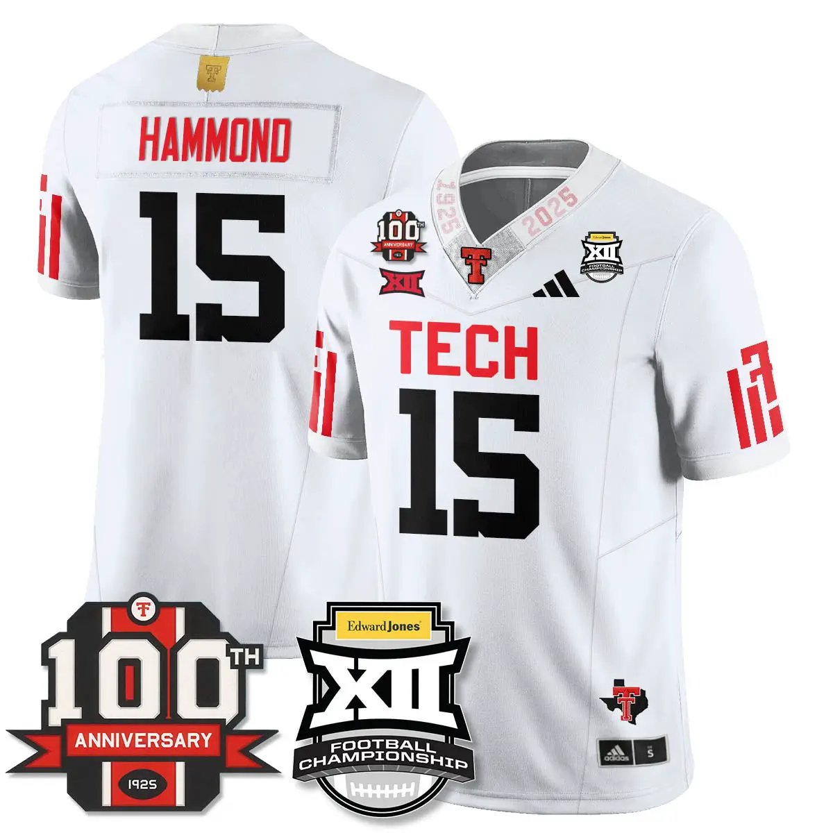 TTU Vapor Limited Jersey - Edward Jones Champions by Texas Tech Red Raiders