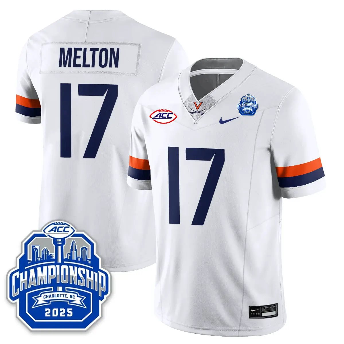 Virginia Football ACC Championship Vapor Limited Jersey by virginia cavaliers
