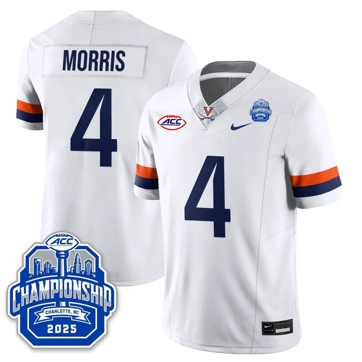 Virginia Football ACC Championship Vapor Limited Jersey by virginia cavaliers