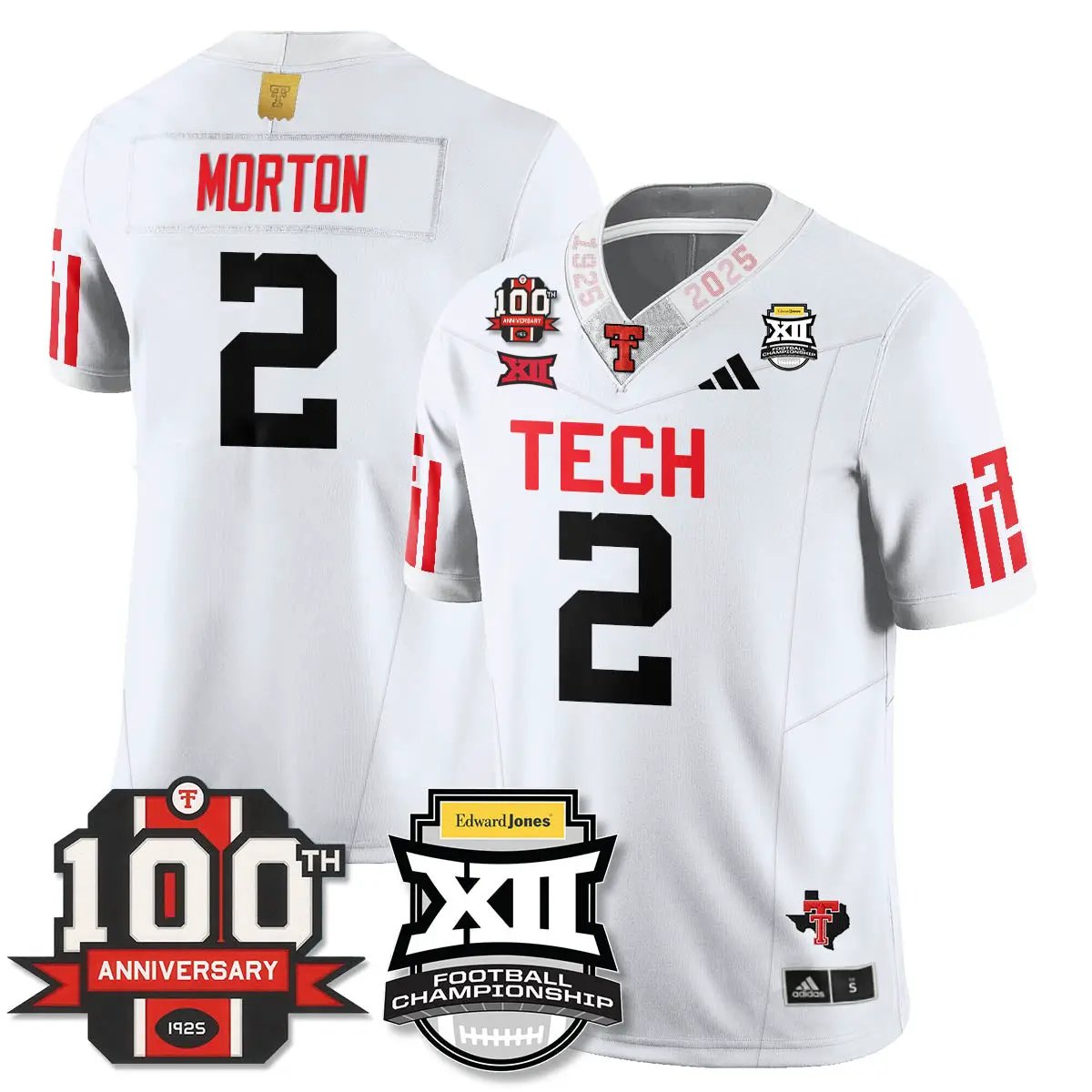 TTU Vapor Limited Jersey - Edward Jones Champions by Texas Tech Red Raiders