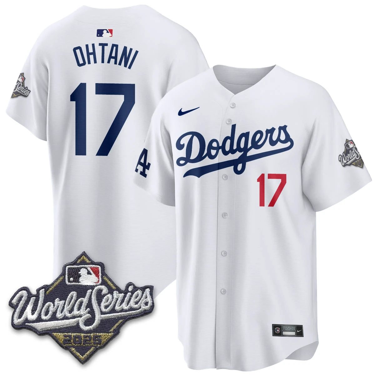 Los Angeles Dodgers 2025 World Series Jersey - All Stitched by Los Angeles Dodgers