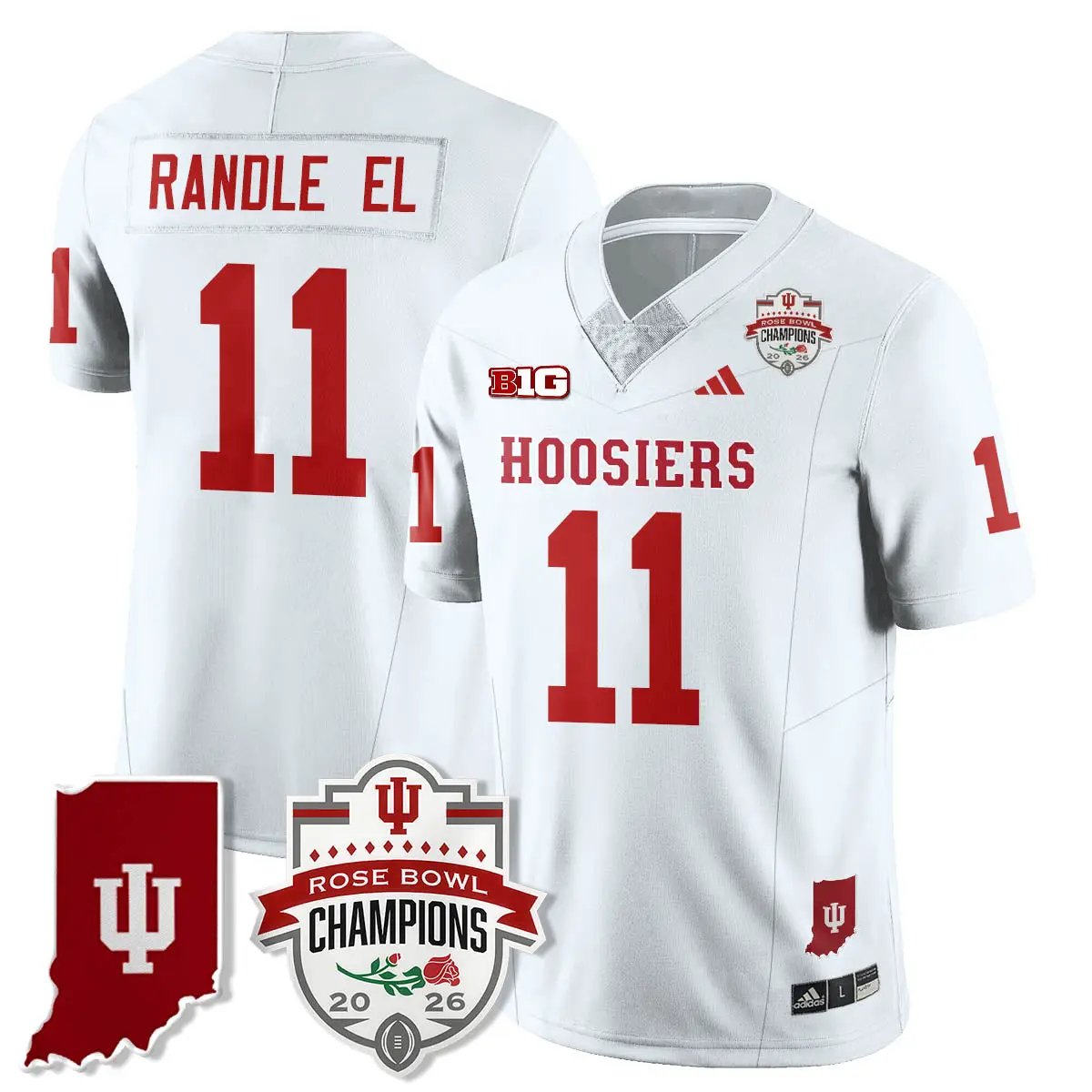 IND Vapor Limited Football Jersey - Rose Bowl Champions by Indiana Hoosiers