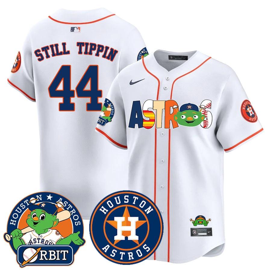 Houston Astros Orbit Vapor Premier Jersey - All Stitched by Houston Astros