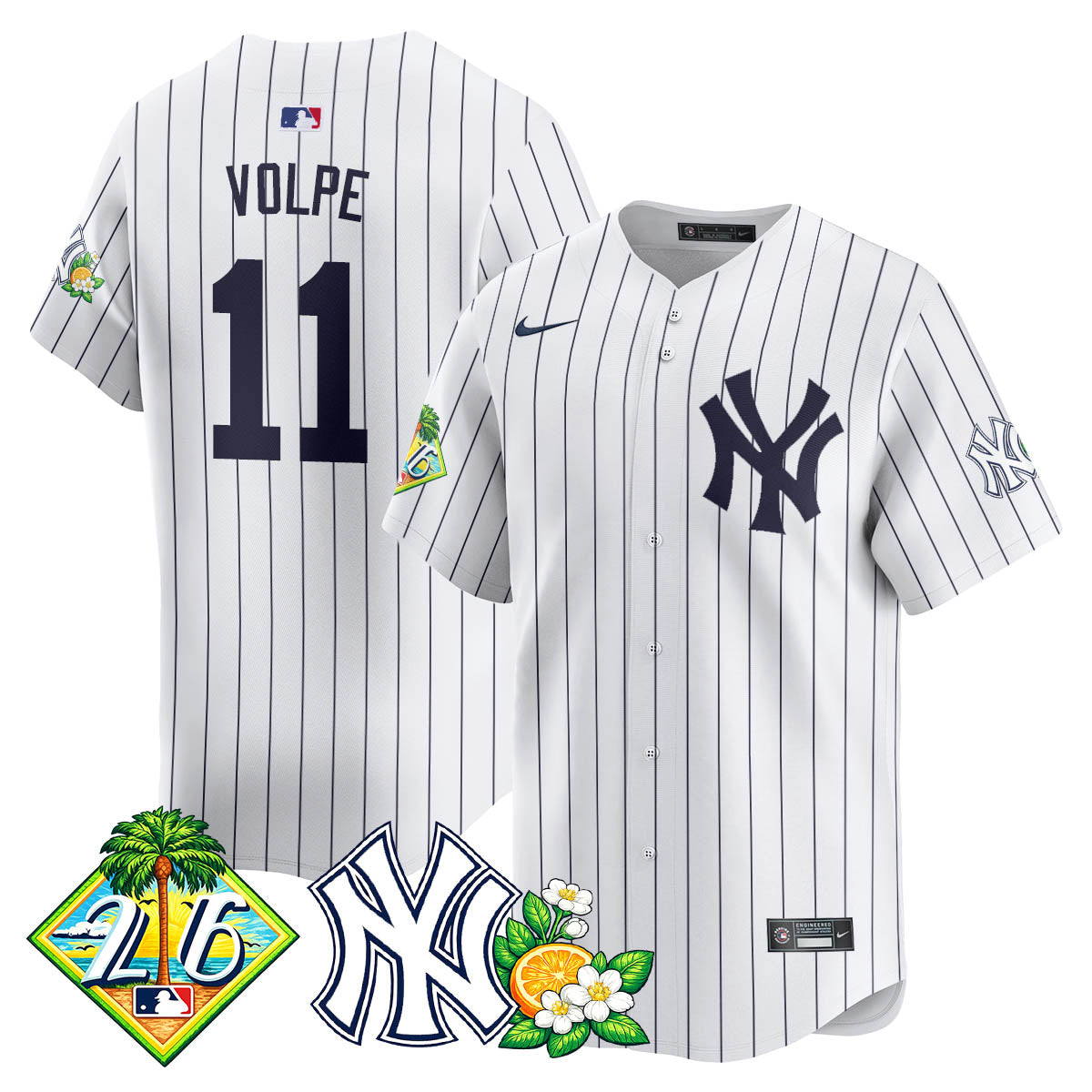 Yankees 2026 Spring Training Vapor Limited Jersey - All Stitched