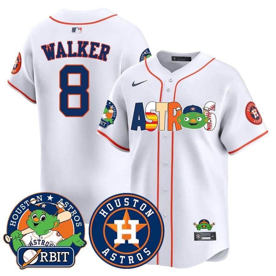 Houston Astros Orbit Vapor Premier Jersey - All Stitched by Houston Astros