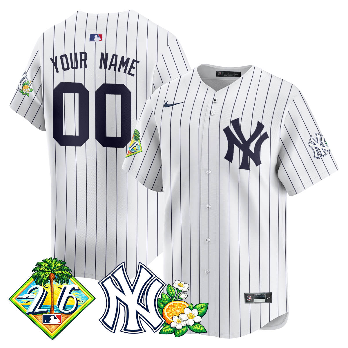 Yankees 2026 Spring Training Vapor Limited Jersey - All Stitched