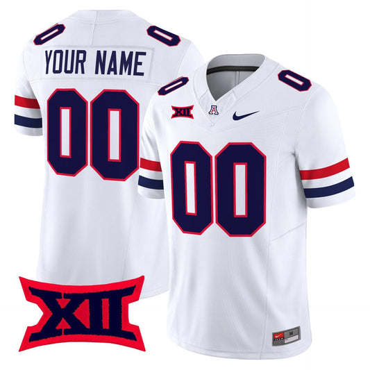 Custom Arizona Wildcats Jersey Name, Number 2025 Vapor Limited Stitched White by My Store