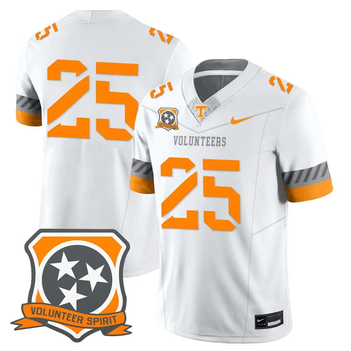 TV Football 2025 Spirit Limited Jersey by Tennessee Volunteers