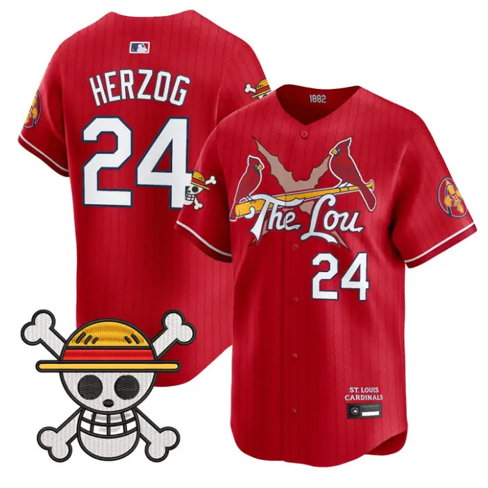 Whitey Herzog Jersey #24 St. Louis Cardinals One Piece Premier Stitched by My Store