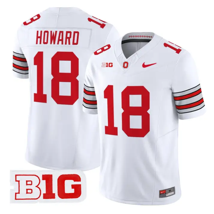 Will Howard Jersey #18 Ohio State 2026 Tunnel Vision Limited Stitched by My Store NCAA Football Jerseys