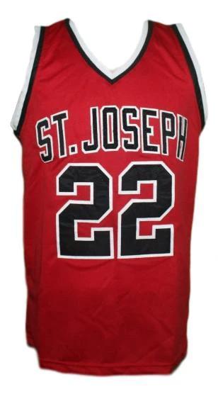William Gates Jersey #22 Hoop Dreams Movie Basketball New Sewn Red by My store basketball