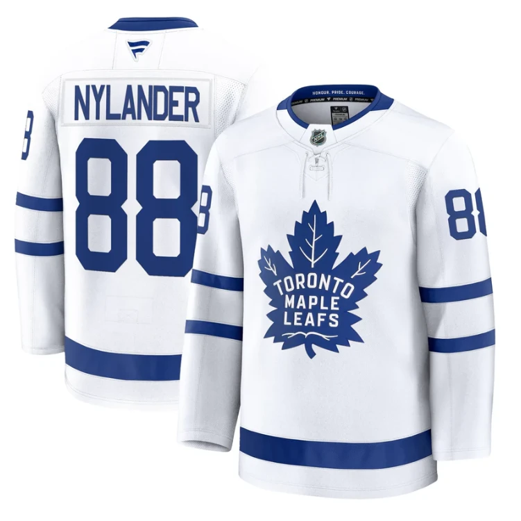 William Nylander Jersey #88 Toronto Maple Leafs Timeless Stitched by Hockey David