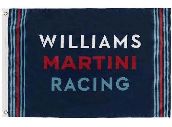 Williams Martini Racing Team Flag 3X5 Ft Polyester Banner USA 90x150cm by flagsjustdoit
