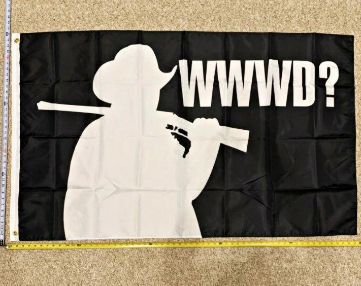 Willie Nelson Flag What Would Willie Do USA Vet Sign Poster 3x5Ft by flagsjustdoit