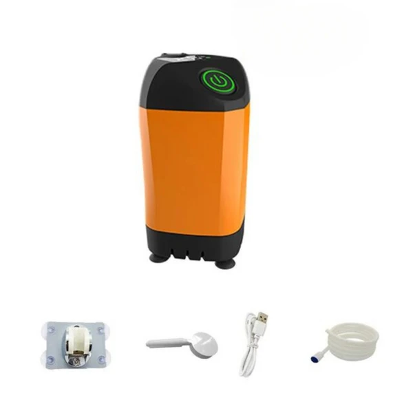 Portable Camping Shower with Pump – USB Rechargeable, 4400mAh Battery, Compact & Easy Setup by BowLift