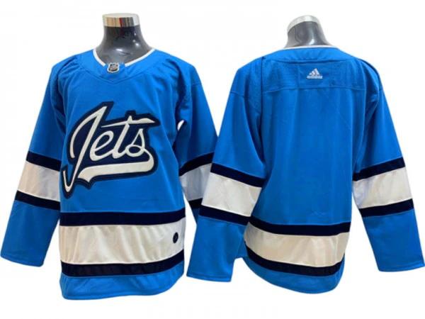 Winnipeg Jets Blue Alternate Jersey by Hockey David