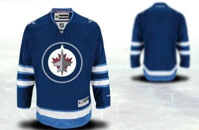 Winnipeg Jets Customized 2012 Blue Jersey by Hockey David