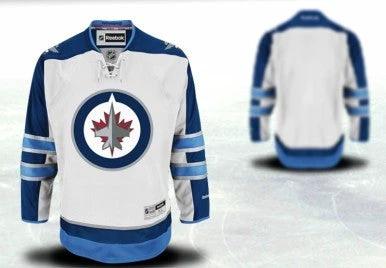 Winnipeg Jets Customized 2012 White Jersey by Hockey David