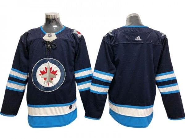 Winnipeg Jets Navy Home Jersey by Hockey David