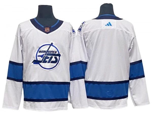Winnipeg Jets White Away Jersey by Hockey David