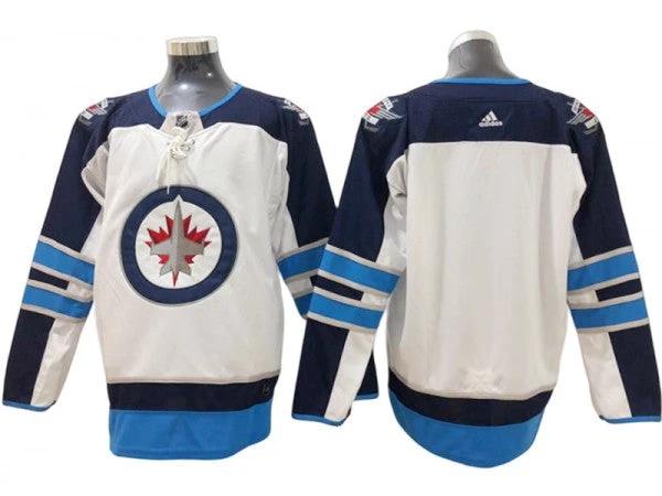 Winnipeg Jets White Away Jersey by Hockey David