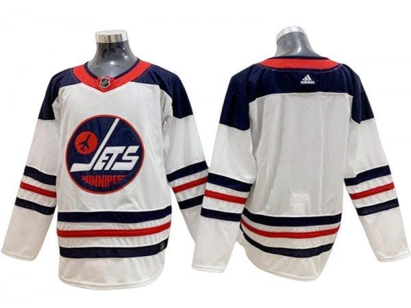 Winnipeg Jets White Heritage Jersey by Hockey David