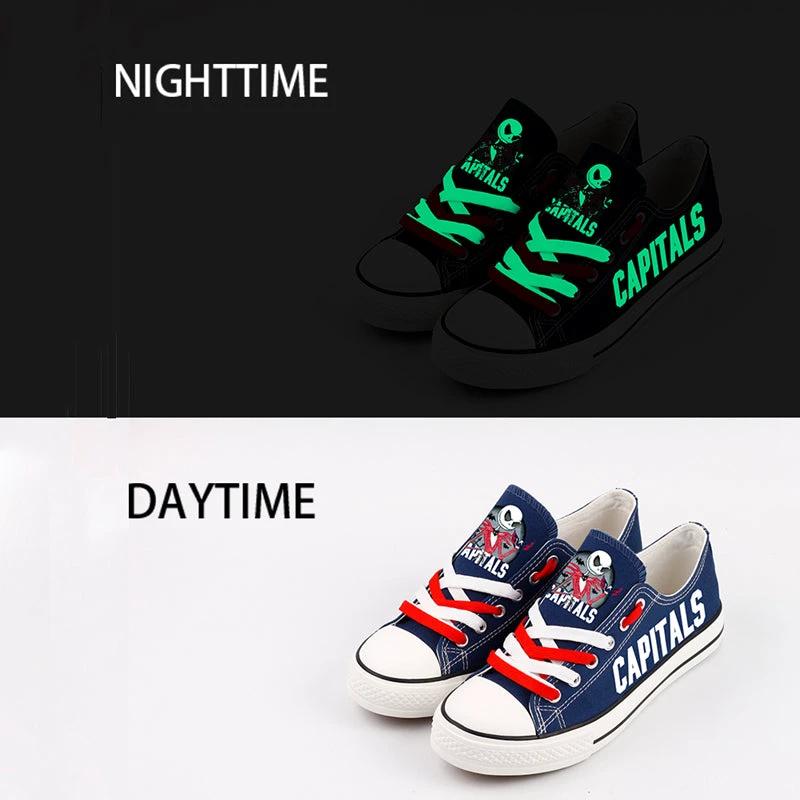 Winnipeg Jets Low Top Canvas Sport Sneakers Shoes For Men Women Fans by Crocs