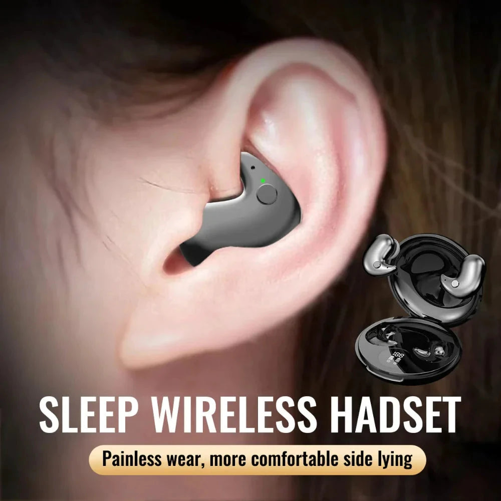 Bluetooth Earbuds Wireless Earbuds In-Ear Headphones Charging Case by BowLift
