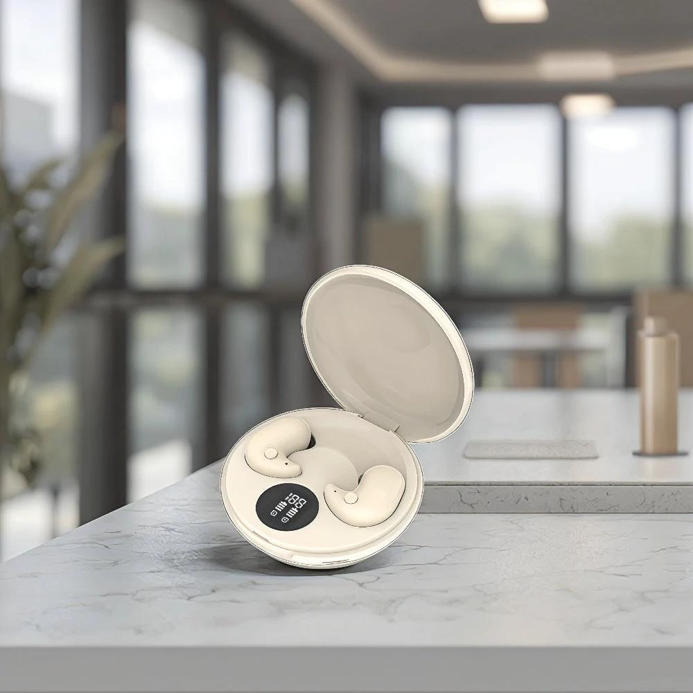 Bluetooth Earbuds Wireless Earbuds In-Ear Headphones Charging Case by BowLift