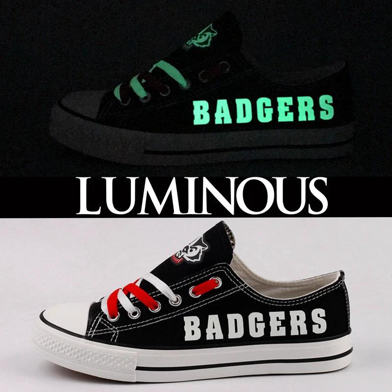 Wisconsin Badgers Sport Sneakers Shoes For Men Women Fans by Crocs