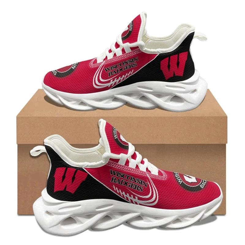 Wisconsin Badgers V1 WK9 Sneaker Shoes For Men Women Fans by Crocs