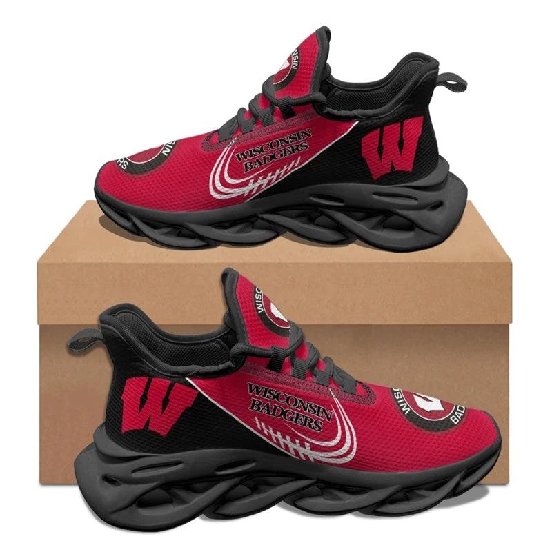 Wisconsin Badgers V1 WK9 Sneaker Shoes For Men Women Fans by Crocs