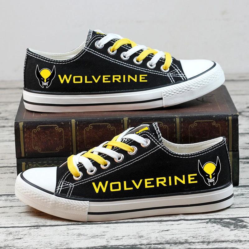 Wolverine Low Top Canvas Sport Sneakers Shoes For Men Women Fans by Crocs