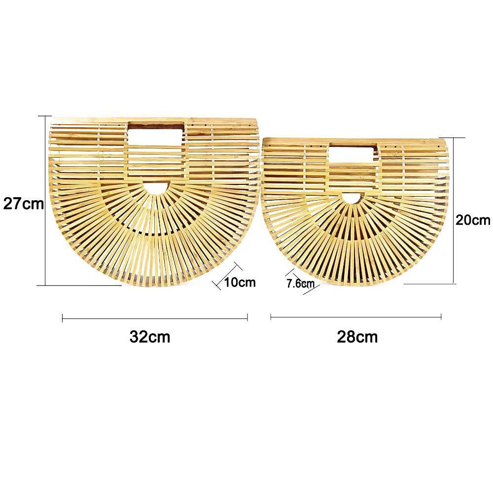 Womens Handbag Made From Natural Bamboo by BowLift