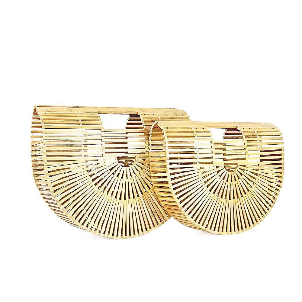Womens Handbag Made From Natural Bamboo by BowLift