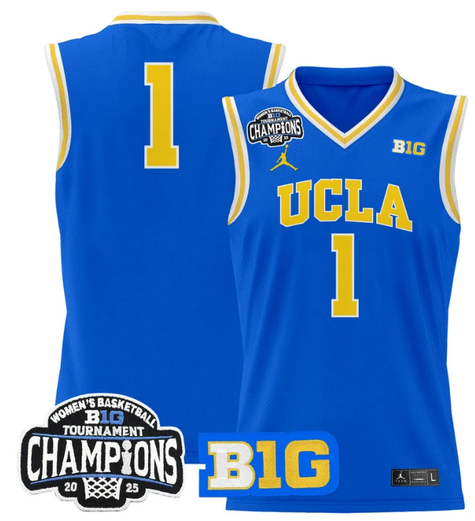 Women's Team Jersey UCLA Bruins 2025 Champions Basketball Stitched Royal (Copy) by My store basketball