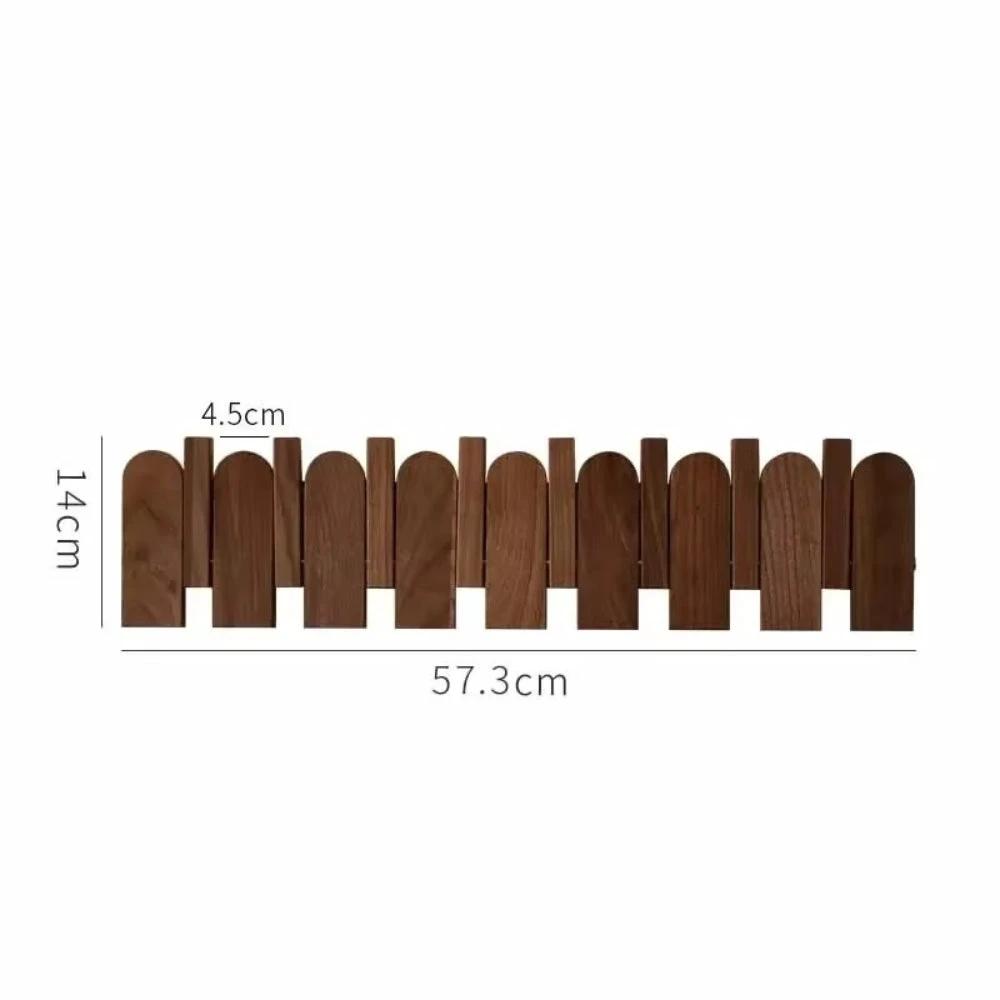 Piano Wooden Hook Wall Coat Rack by Casa & Beyond