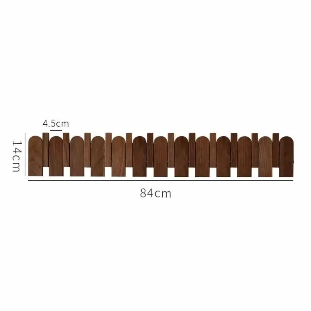 Piano Wooden Hook Wall Coat Rack by Casa & Beyond