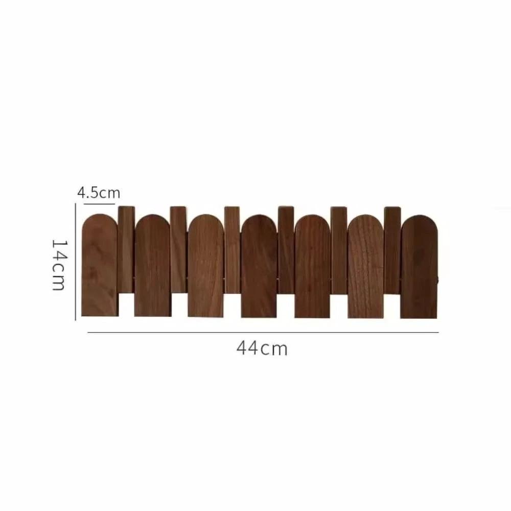 Piano Wooden Hook Wall Coat Rack by Casa & Beyond