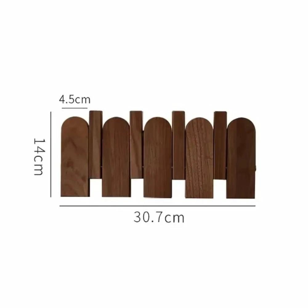 Piano Wooden Hook Wall Coat Rack by Casa & Beyond