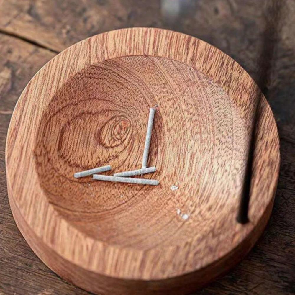 Wooden Incense Burner with Metal Holder by Casa & Beyond