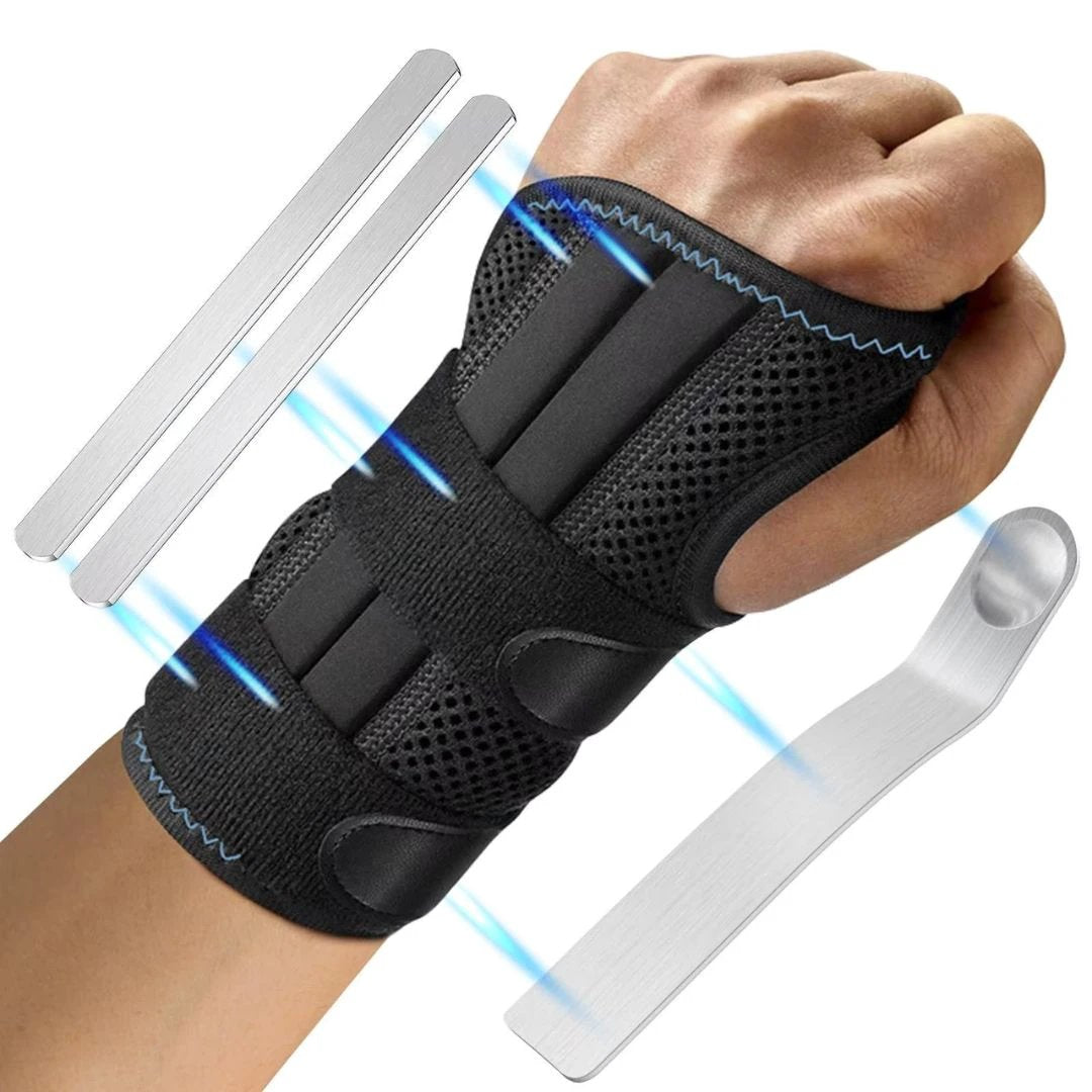 WristGuard Secure Wrist Bandage | Injury Recovery - Carpal Tunnel - Arthritis - Sports - Daily Support Bowlift by Bowlift