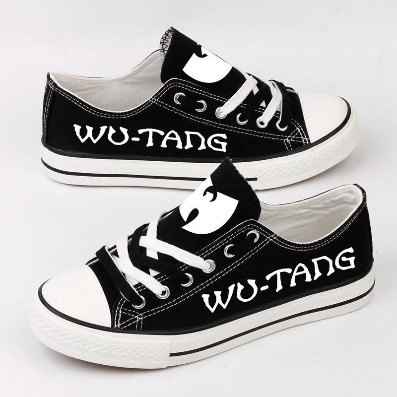 Wu-Tang Clan Low Top Canvas Sport Sneakers Shoes For Men Women Fans by Crocs