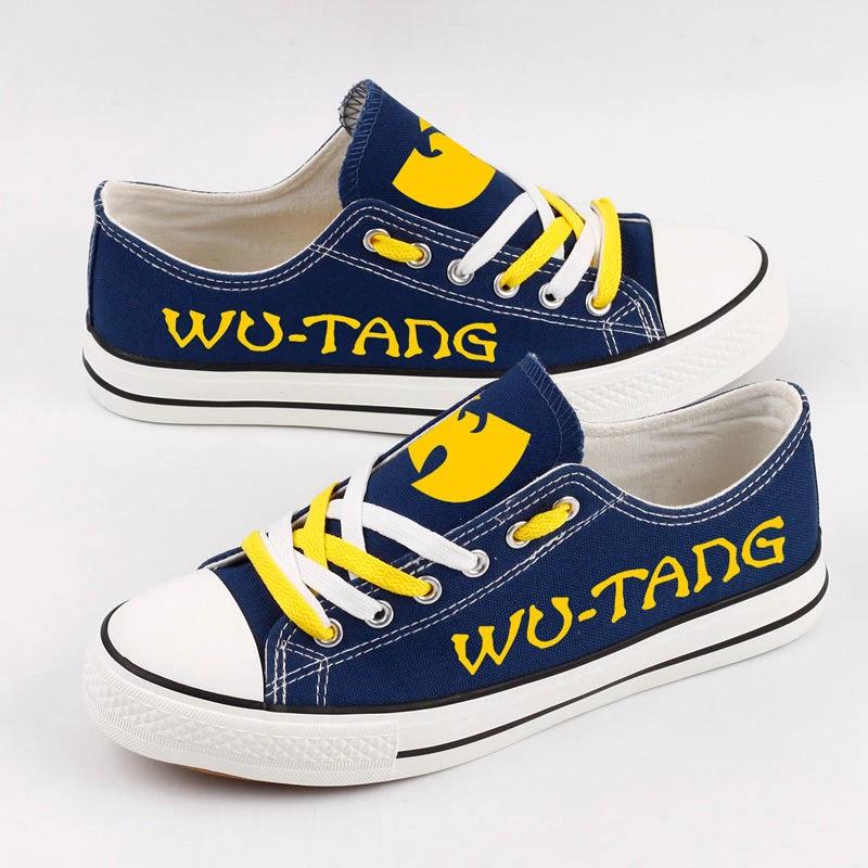 Wu-Tang Clan Low Top Canvas Sport Sneakers Shoes For Men Women Fans by Crocs