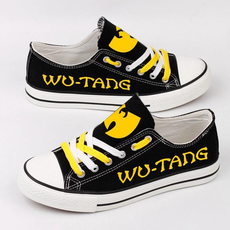 Wu-Tang Clan Low Top Canvas Sport Sneakers Shoes For Men Women Fans by Crocs