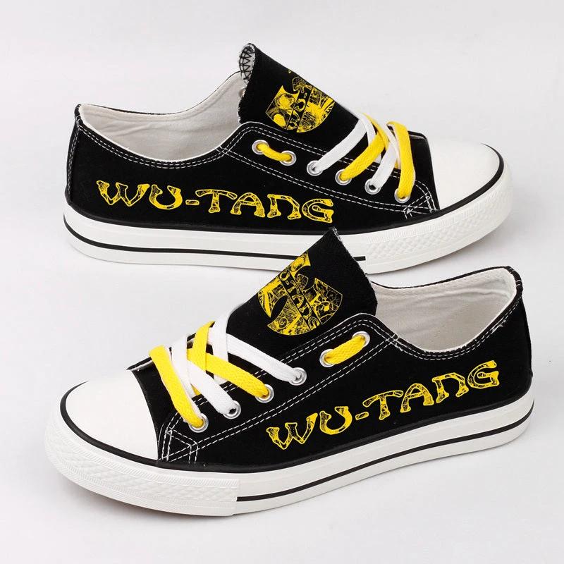 Wu-Tang Clan Low Top Canvas Sport Sneakers Shoes For Men Women Fans by Crocs